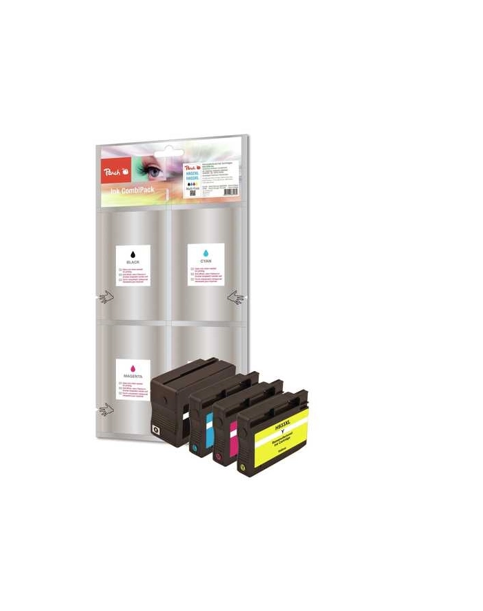 Tusz PEACH PI300-533 HP No 932XL/933XL MultiPack | bk, c, m, y główny