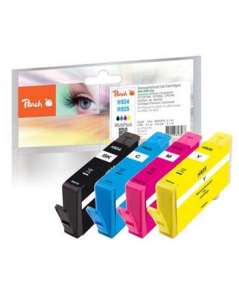 Tusz PEACH PI300-625 HP No 934/935 MultiPack | bk, c, m, y nr 2