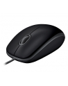 Logitech® Mysz B110 Silent Czarna - EMEA - USB - nr 9