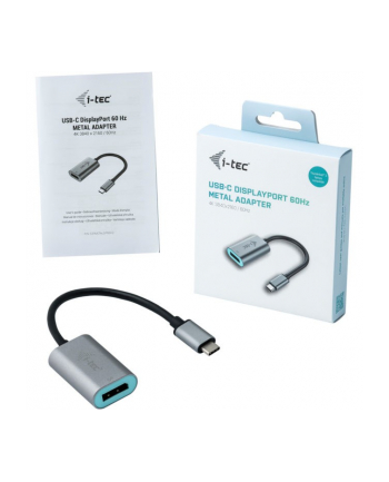 itec i-tec USB-C to Display Port Metal Adapter 60Hz 1x Display Port 4K Ultra HD nr 2
