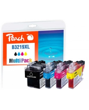 Tusz PEACH Brother LC-3219XL, Multi-Pack, PI500-245 4x Tuszs: 1x bk,c,m,y each, nr 1