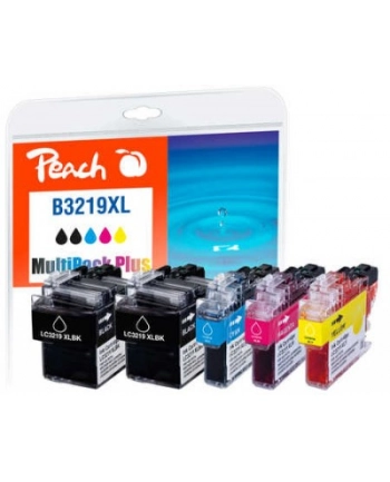 Tusz PEACH Brother LC-3219XL, Multi-Pack-Plus, PI500-246 5x Tuszs: 2x bk, 1x c,m nr 2