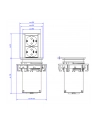 Bachmann Elevator safety socket 2x - power port - aluminum - nr 10