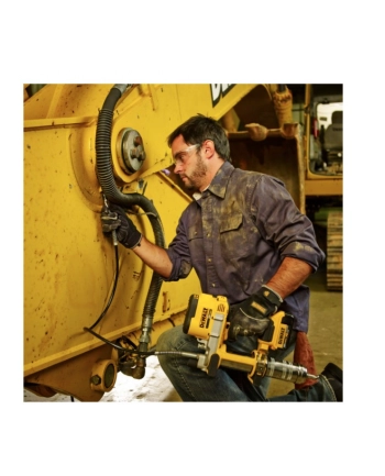 DeWalt Cordless Grease Gun DCGG571M1 - yellow / black - Li-Ion XR Battery 4.0Ah nr 2