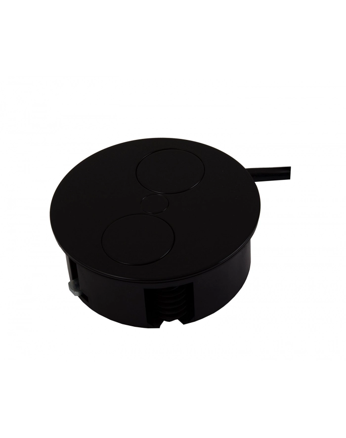 Bachmann TWIST 931.100 - 2x power contact socket - black główny