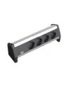 Bachmann DESK 1 339.1000 - black / silver - 4 socket strip - nr 10