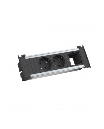 Bachmann KAPSA 92752 - 2x earthed socket - 1x custom module