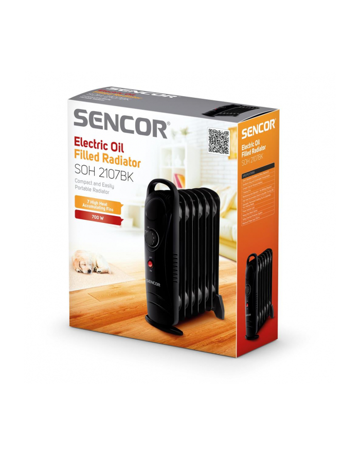 Grzejnik olejowy (7 żeberek) SENCOR - SOH 2107BK główny