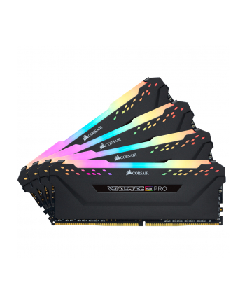 Corsair 32GB DDR4-3200 Quad-Kit - black - CMW32GX4M4C3200C14 - Vengeance RGB PRO