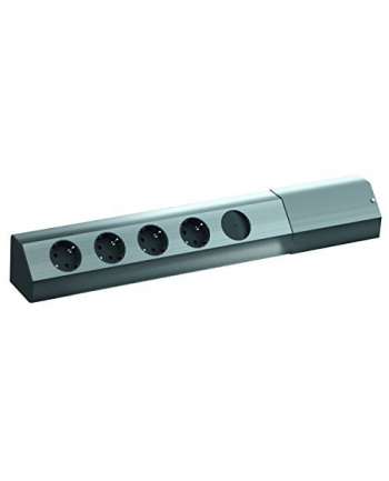 Bachmann CASIA 923.007 - 4 port - silver / black - wall and corner mounting