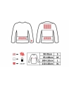 powerneed SUNEN Glovii - Ogrzewana termoaktywna koszulka, rozmiar L, pomarańczowa - nr 10