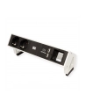 Bachmann DESK 2 902.228 - black / white, 1x custom module, 2x USB, 2 power strip - nr 11