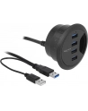 DeLOCK Tisch-Hub 4x USB 3.0 - 60mm - nr 41