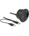 DeLOCK Tisch-Hub 4x USB 3.0 - 60mm - nr 47