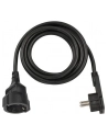 Brennenstuhl extension cable - 1x angle flat plug - nr 23