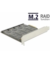 DeLOCK PCIe > 4x internal M.2 B - RAID - nr 24