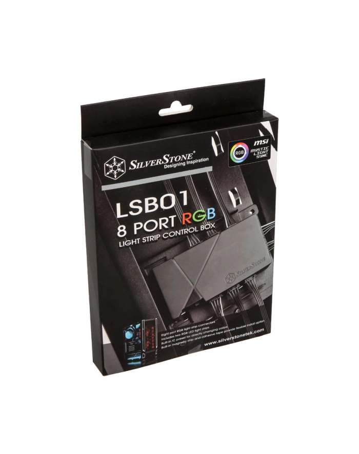 silverstone technology SilverStone SST-LSB01 RGB LED Hub główny