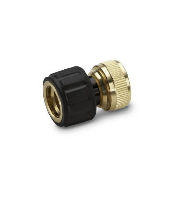 Kärcher Brass hose coupling with Aqua Stop - 13mm - 1/2, 15mm - 5/8 - 2.645-017.0