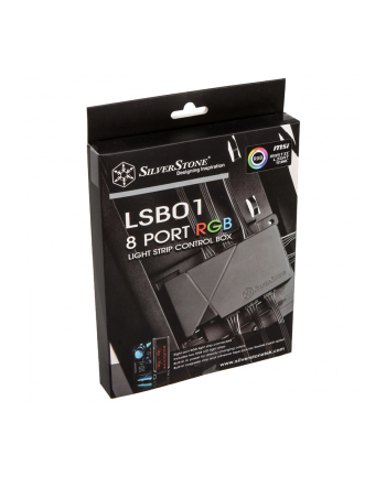 silverstone technology SilverStone SST-LSB01 RGB LED Hub nr 1