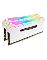 Corsair DDR4 32 GB 2666-CL16 - Dual-Kit - Vengeance RGB PRO White - nr 1