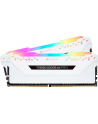 Corsair DDR4 32 GB 2666-CL16 - Dual-Kit - Vengeance RGB PRO White - nr 14