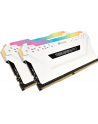 Corsair DDR4 32 GB 2666-CL16 - Dual-Kit - Vengeance RGB PRO White - nr 15