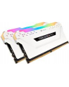 Corsair DDR4 32 GB 2666-CL16 - Dual-Kit - Vengeance RGB PRO White - nr 32