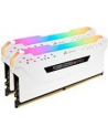 Corsair DDR4 32 GB 2666-CL16 - Dual-Kit - Vengeance RGB PRO White - nr 7