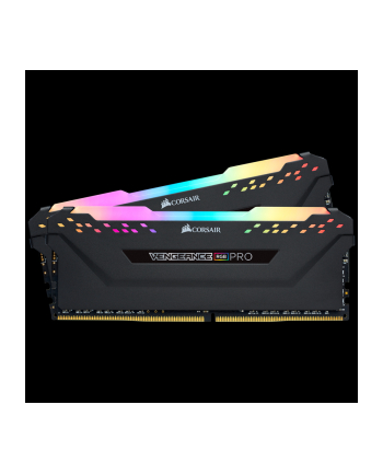 Corsair DDR4 32 GB 2666-CL16 - Dual-Kit - Vengeance RGB PRO Black