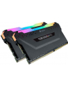 Corsair DDR4 32 GB 2666-CL16 - Dual-Kit - Vengeance RGB PRO Black - nr 34
