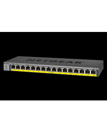 Netgear GS116PP PoE/GE/UNM/16 - 16x PoE+, PoE-Budget 183W