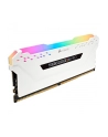 Corsair DDR4 32 GB 2666-CL16 - Dual-Kit - Vengeance RGB PRO White - nr 25