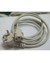 Bachmann IEC cable - black - 3 meters - plug angled - nr 2