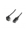 Bachmann IEC cable - black - 3 meters - plug angled - nr 5