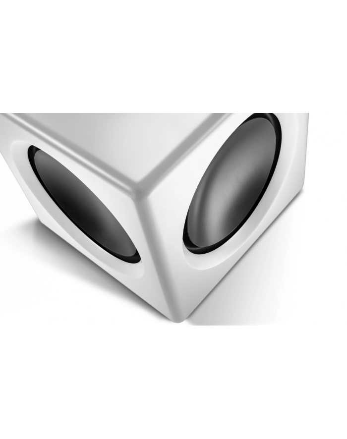 Wavemaster FUSION 0.1 - white - 125W - Stereo-Cinch - Subwoofer główny