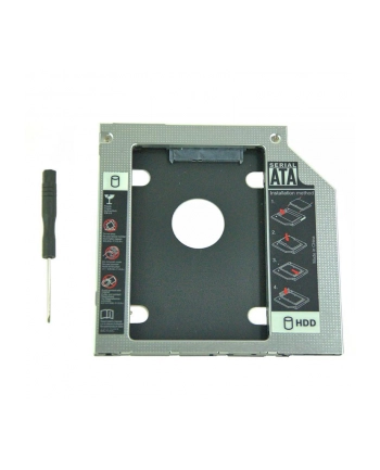 qoltec Kieszeń na drugi dysk | 2.5 HDD | 9,5mm nr 2
