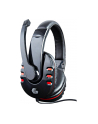 Gembird Gaming headset with volume control, glossy black - nr 32