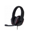 Gembird Gaming headset with volume control, glossy black - nr 34