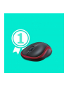 Wireless optical mouse LOGITECH M185, Red, USB - nr 54