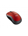 Wireless optical mouse LOGITECH M185, Red, USB - nr 64