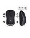 Wireless optical mouse LOGITECH M185, Swift Grey, USB - nr 73