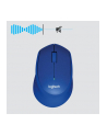 Wireless optical mouse LOGITECH M330 Silent Plus, Blue, USB - nr 100