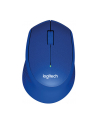 Wireless optical mouse LOGITECH M330 Silent Plus, Blue, USB - nr 20