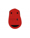 Wireless optical mouse LOGITECH M330 Silent Plus, Red, USB - nr 65