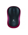 Wireless optical mouse LOGITECH M185, Red, USB - nr 12
