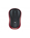 Wireless optical mouse LOGITECH M185, Red, USB - nr 13