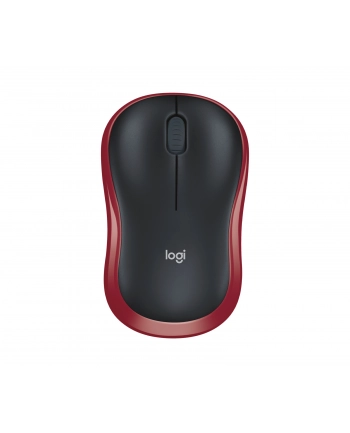 Wireless optical mouse LOGITECH M185, Red, USB nr 2