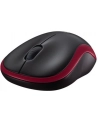 Wireless optical mouse LOGITECH M185, Red, USB - nr 28