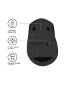 Wireless optical mouse LOGITECH M330 Silent Plus, Black, USB - nr 15