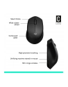 Wireless optical mouse LOGITECH M330 Silent Plus, Black, USB - nr 45